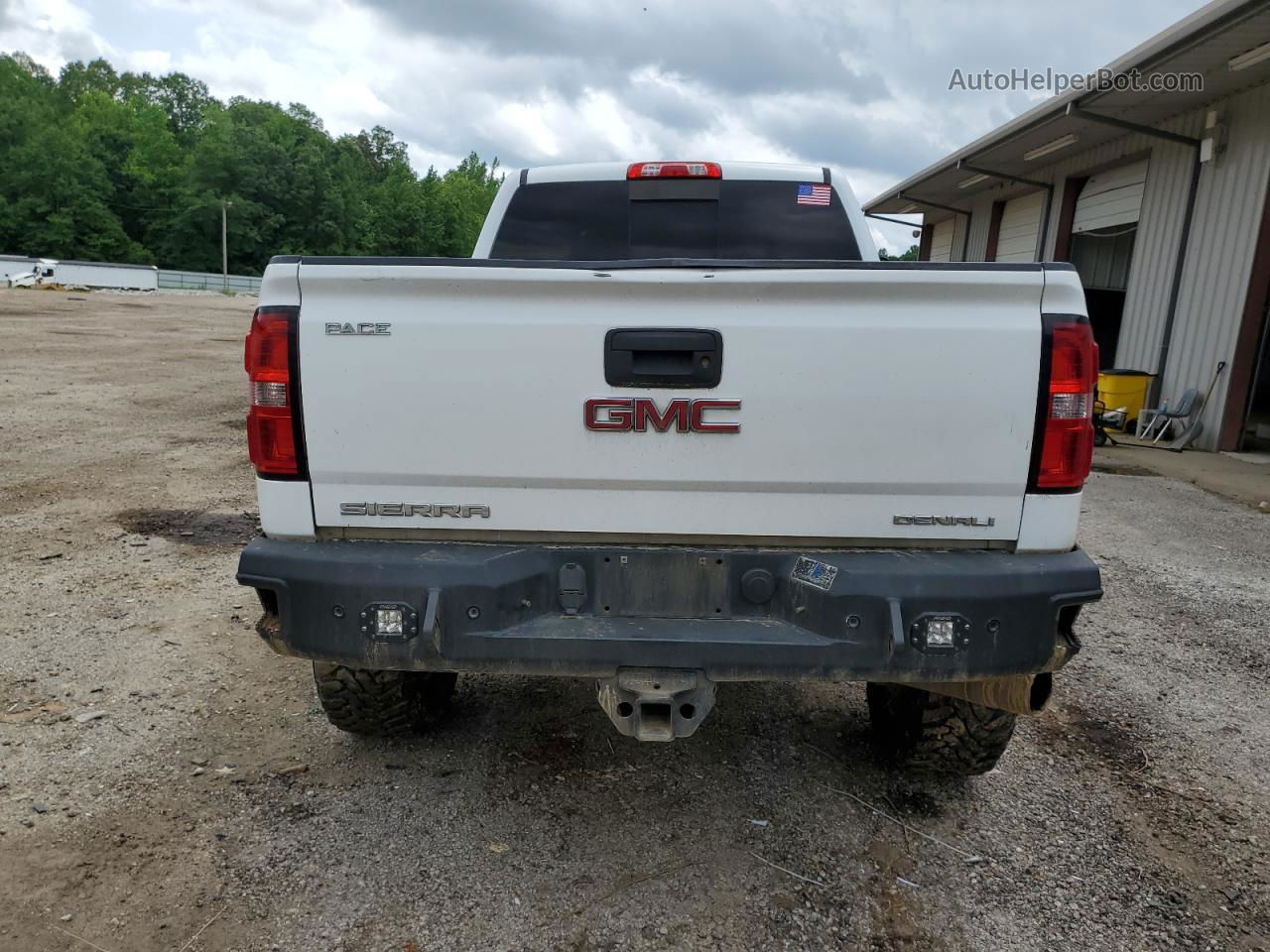 2016 Gmc Sierra K2500 Denali White vin: 1GT12UE81GF117694