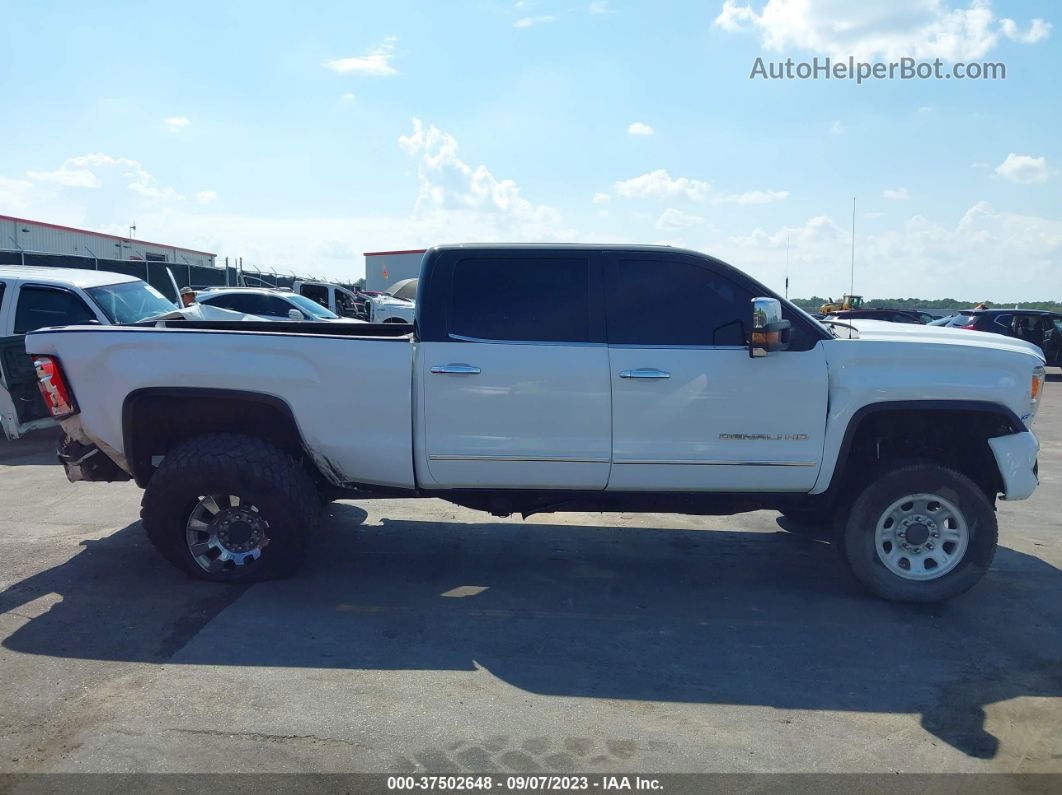 2016 Gmc Sierra 2500hd Denali Белый vin: 1GT12UE83GF124386