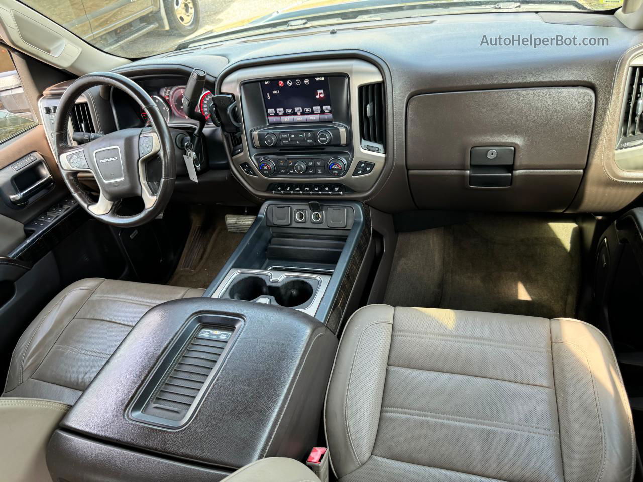 2016 Gmc Sierra K2500 Denali Черный vin: 1GT12UE83GF130365