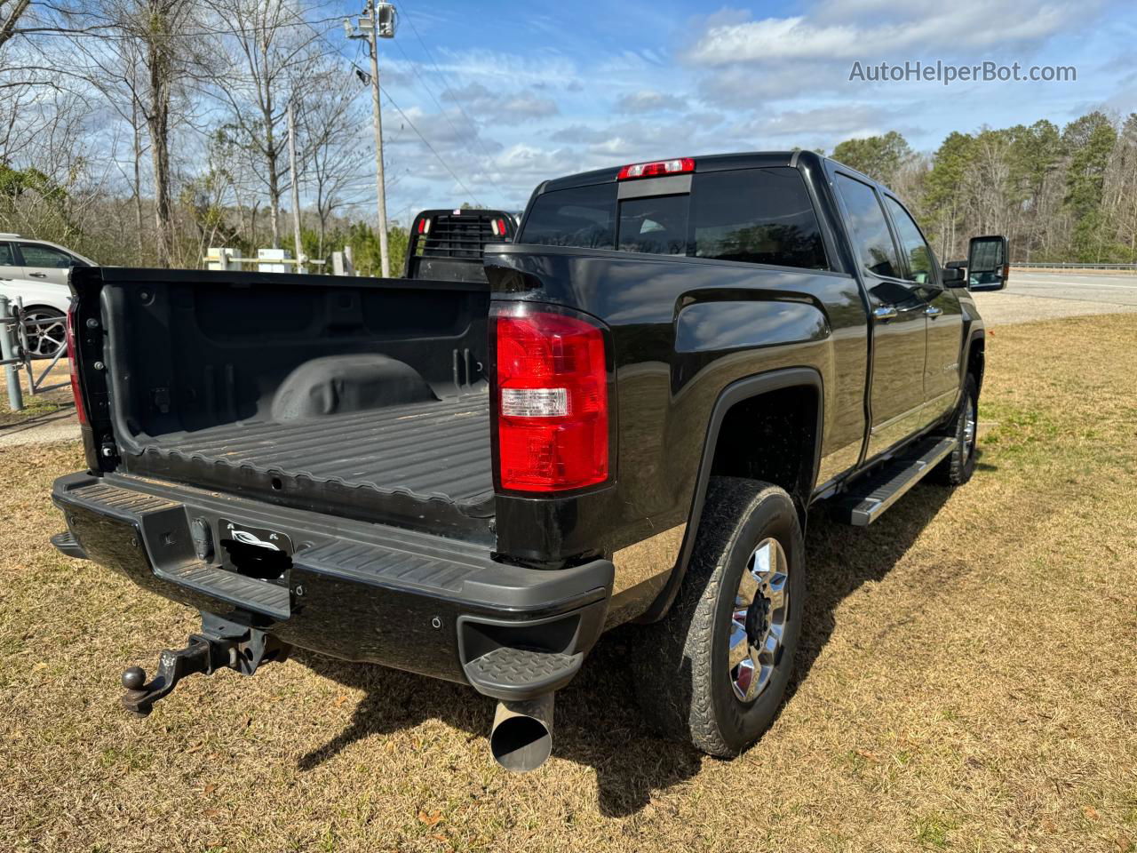 2016 Gmc Sierra K2500 Denali Черный vin: 1GT12UE83GF130365