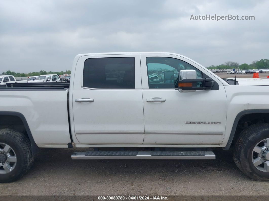 2016 Gmc Sierra 2500hd Denali White vin: 1GT12UE86GF136919