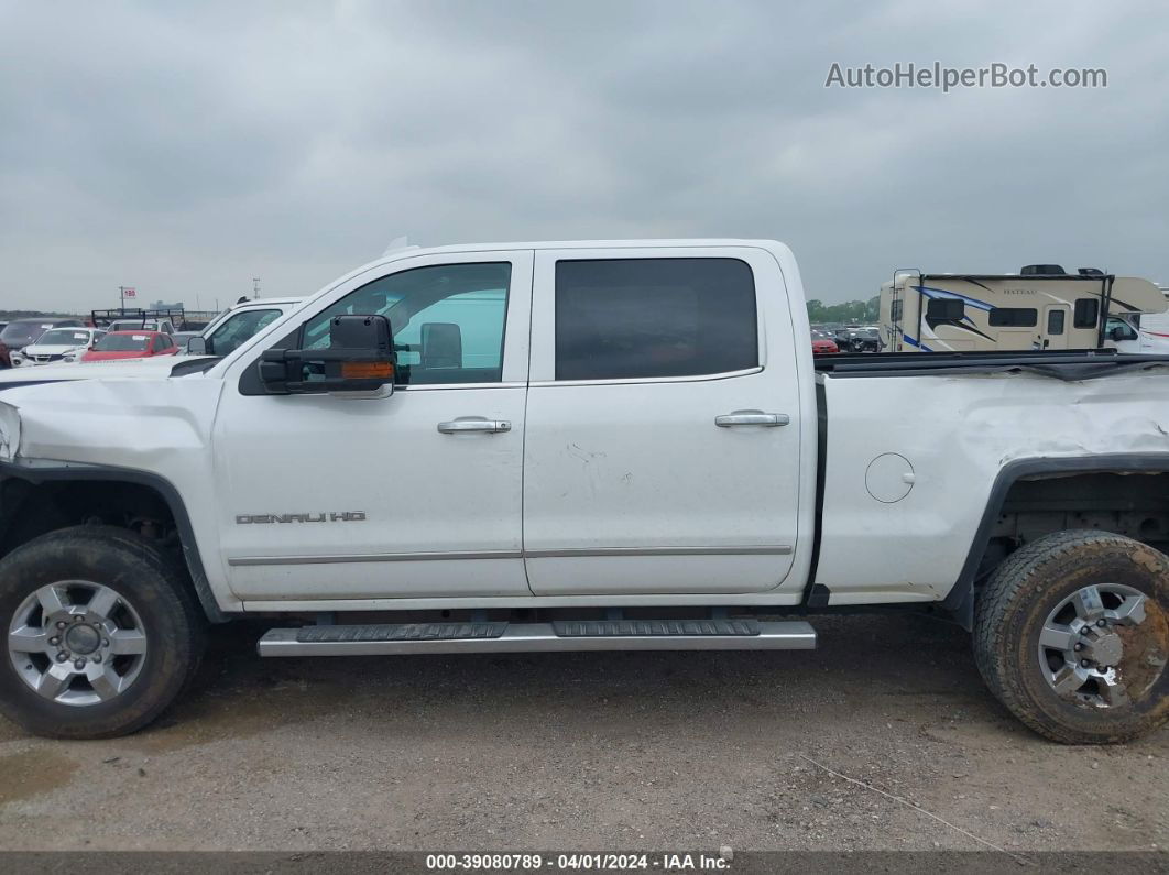 2016 Gmc Sierra 2500hd Denali White vin: 1GT12UE86GF136919