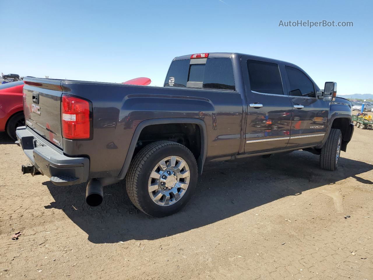 2016 Gmc Sierra K2500 Denali Black vin: 1GT12UE86GF193928