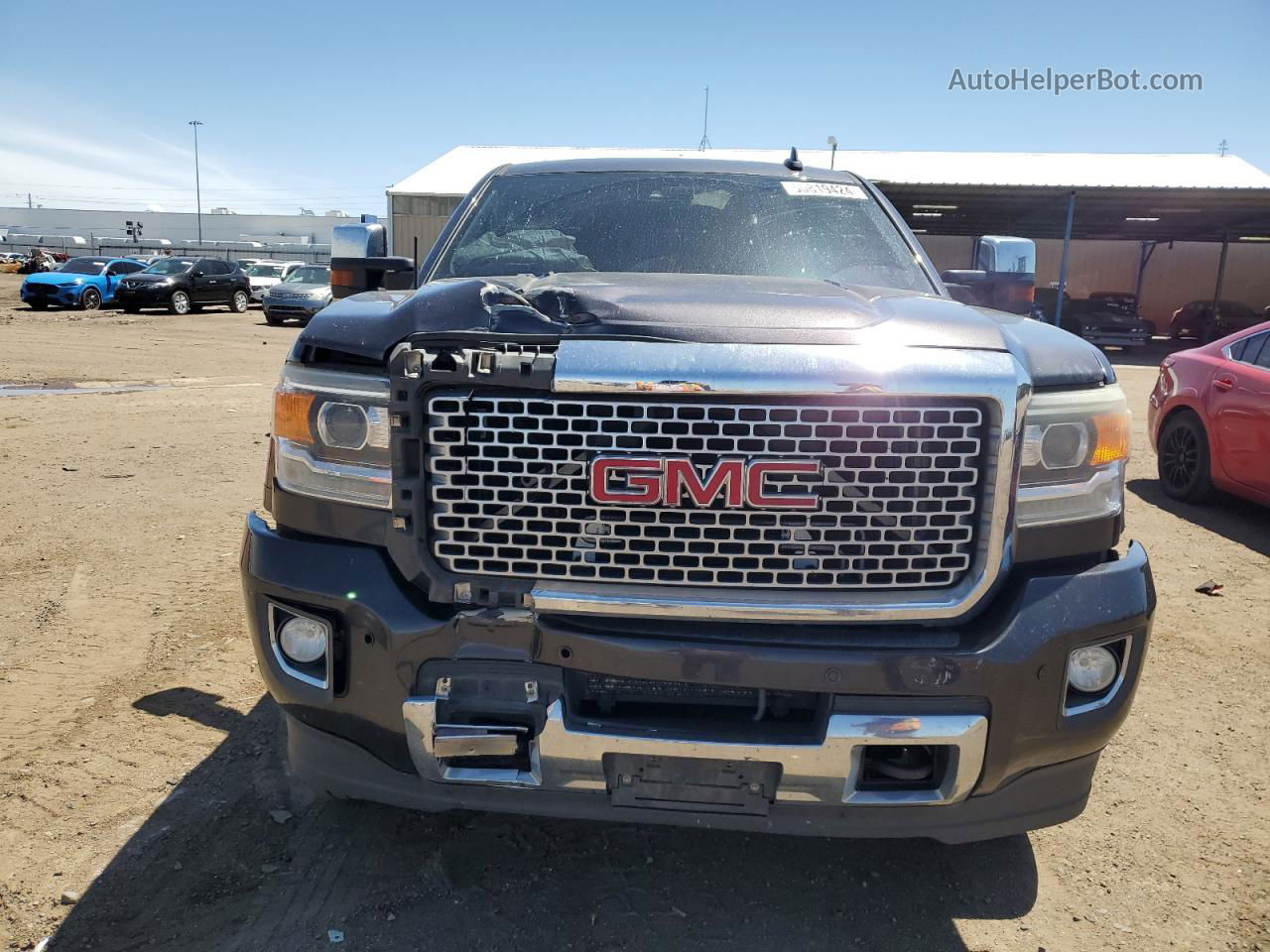 2016 Gmc Sierra K2500 Denali Black vin: 1GT12UE86GF193928