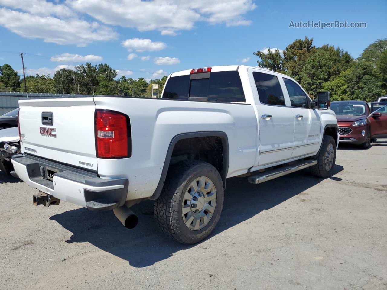 2016 Gmc Sierra K2500 Denali Белый vin: 1GT12UE88GF107082