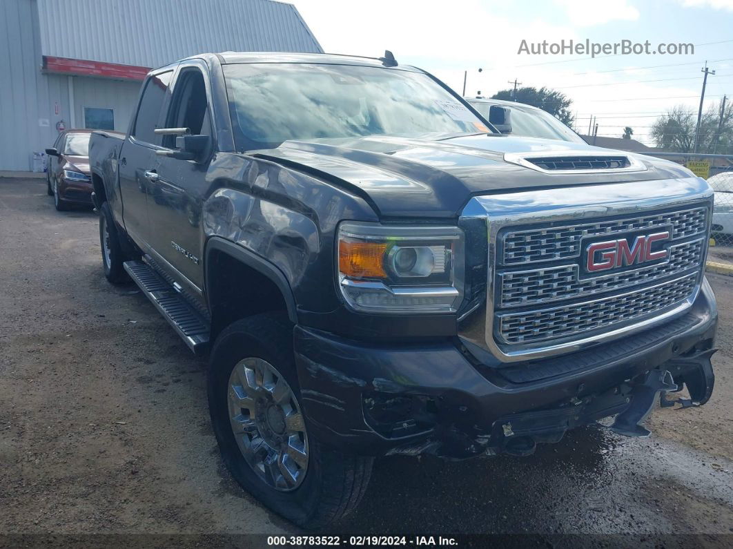 2016 Gmc Sierra 2500hd Denali Черный vin: 1GT12UE89GF118902