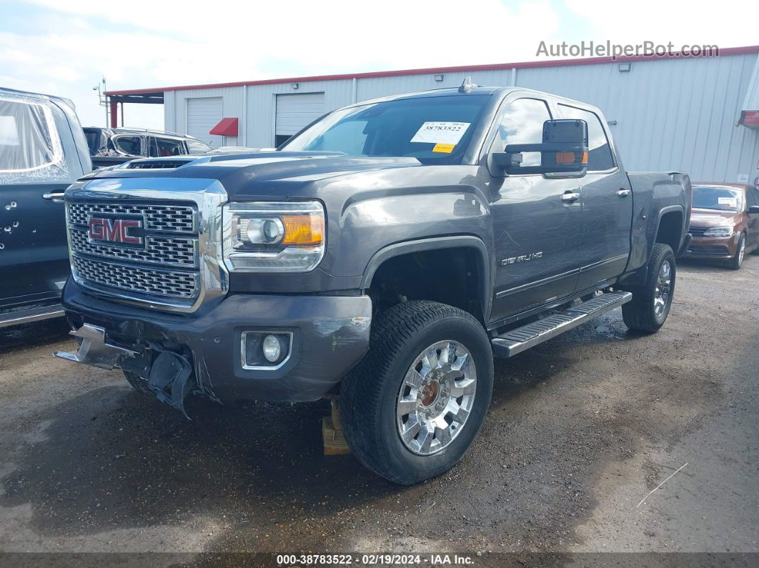 2016 Gmc Sierra 2500hd Denali Черный vin: 1GT12UE89GF118902