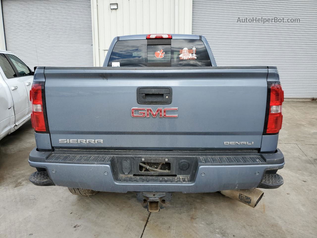 2016 Gmc Sierra K2500 Denali Blue vin: 1GT12UE8XGF130783