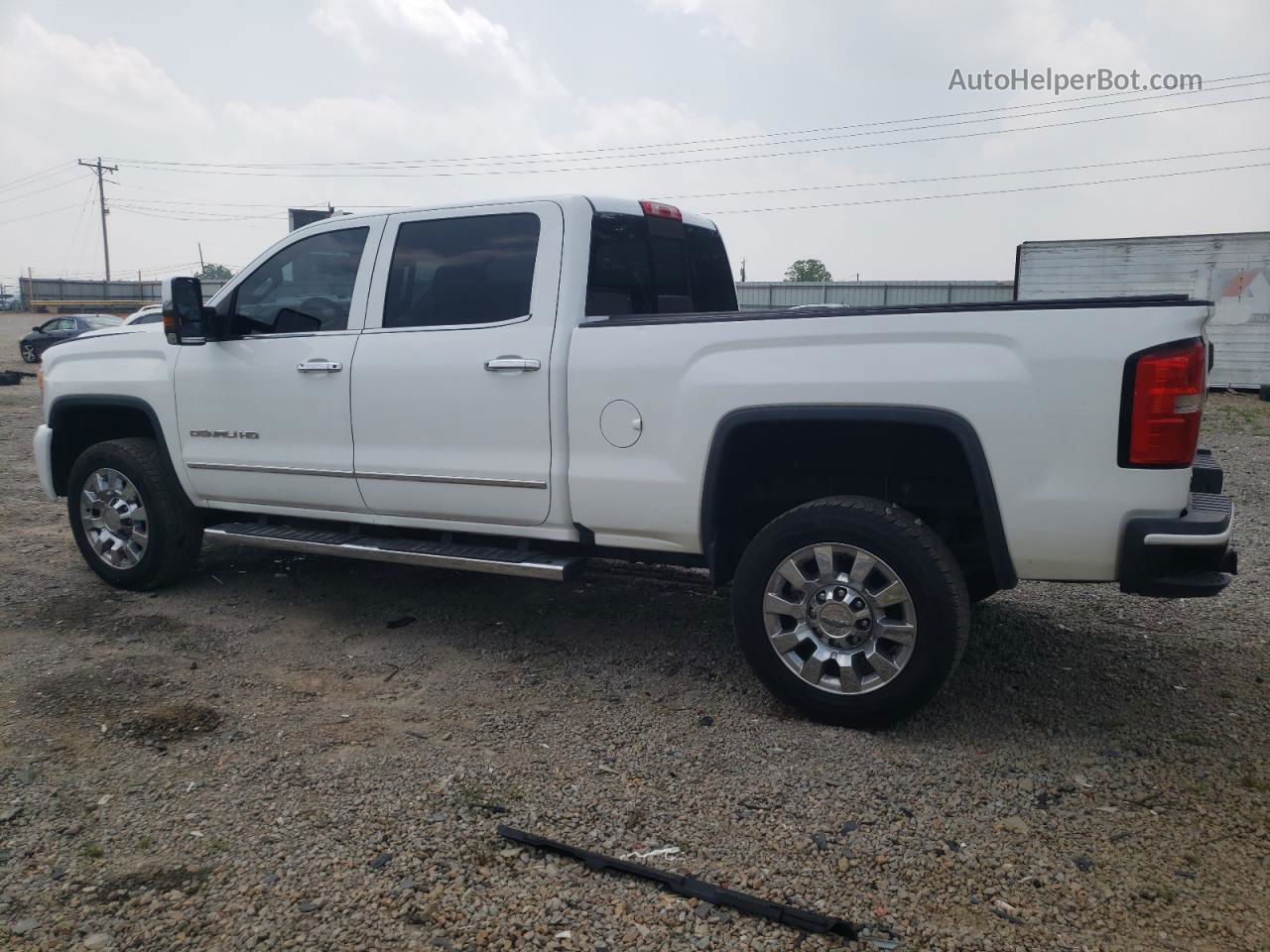 2016 Gmc Sierra K2500 Denali White vin: 1GT12UE8XGF209659