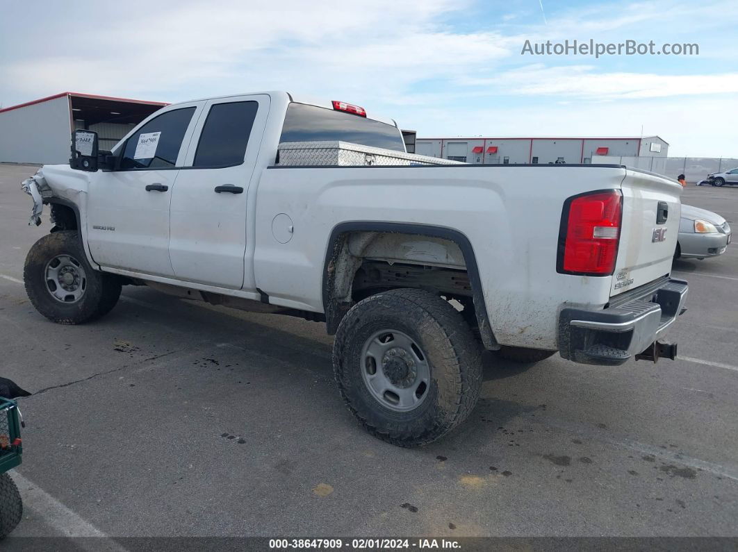 2016 Gmc Sierra 2500hd   White vin: 1GT22REG6GZ240012