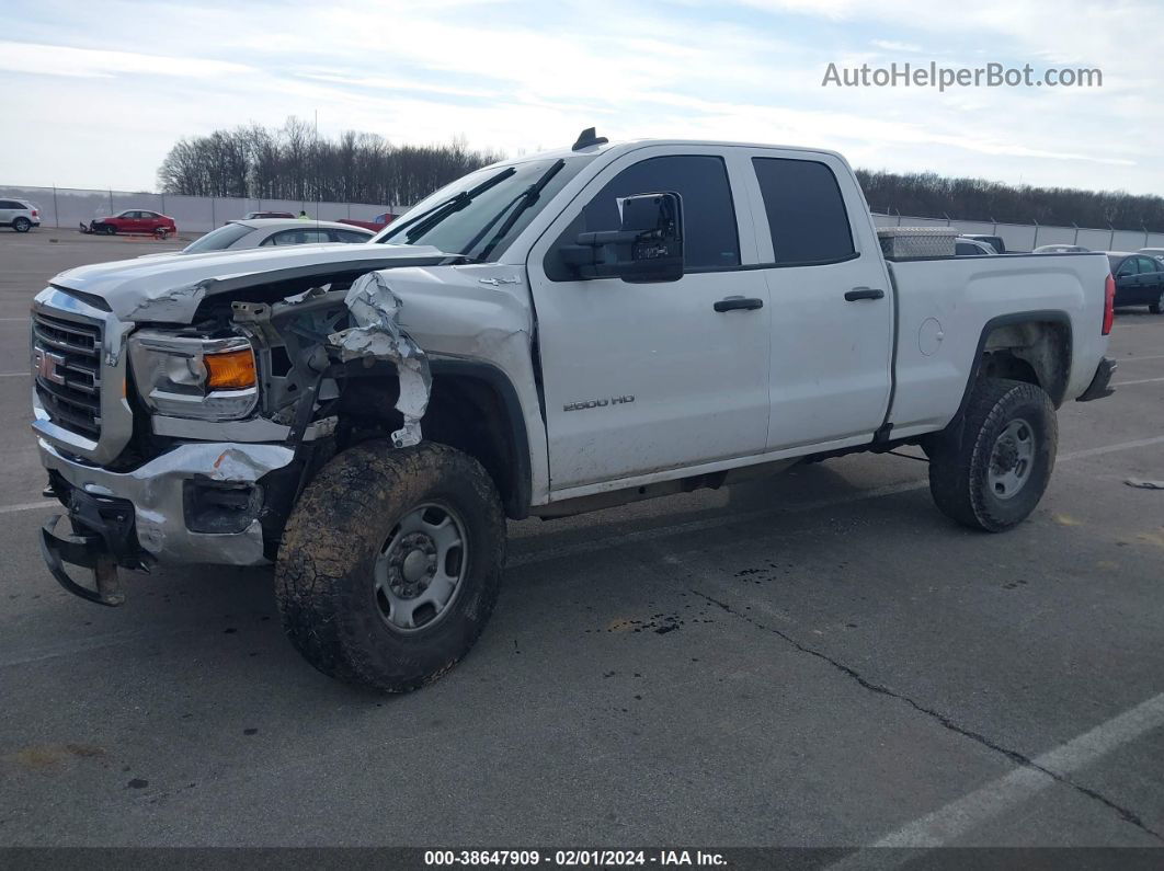 2016 Gmc Sierra 2500hd   White vin: 1GT22REG6GZ240012