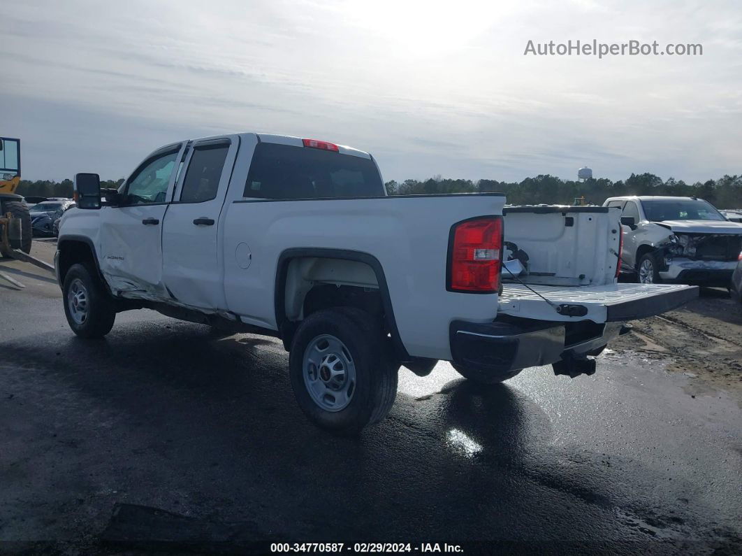 2016 Gmc Sierra 2500hd   White vin: 1GT22REG9GZ254793