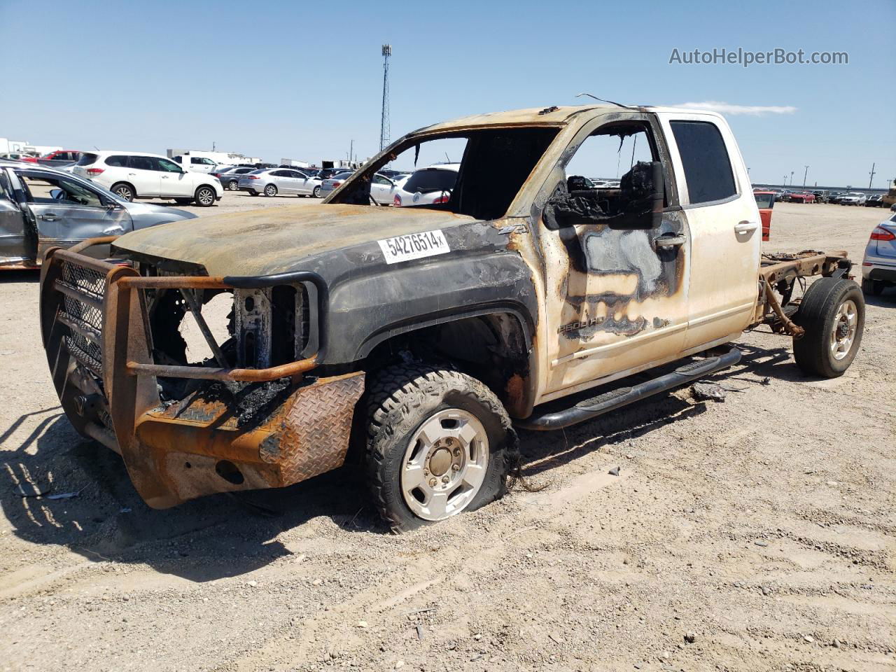 2016 Gmc Sierra K2500 Sle Пожар vin: 1GT22SE86GZ198697