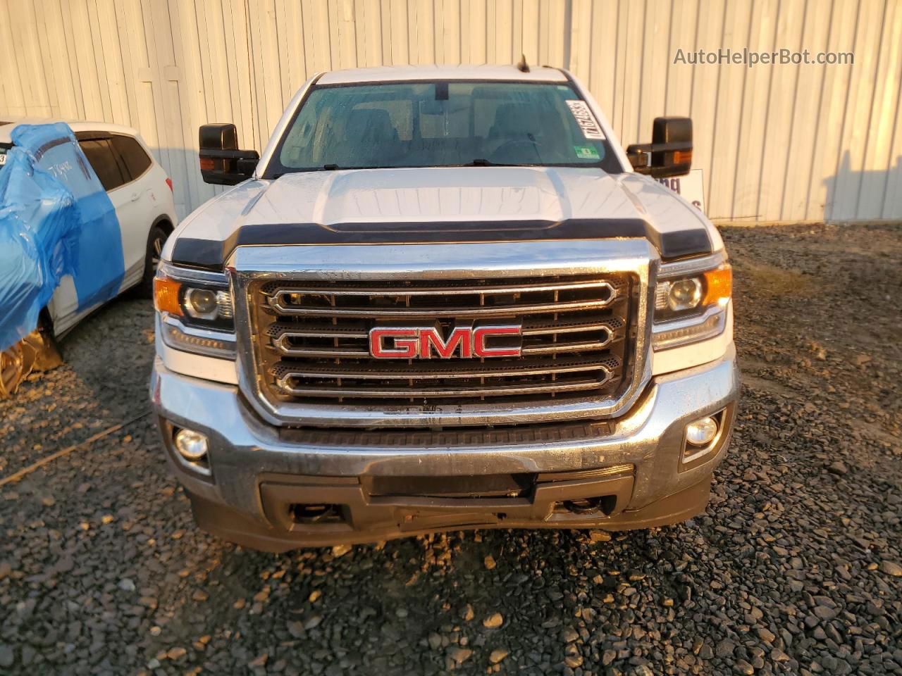 2016 Gmc Sierra K2500 Sle White vin: 1GT22SEG7GZ428027