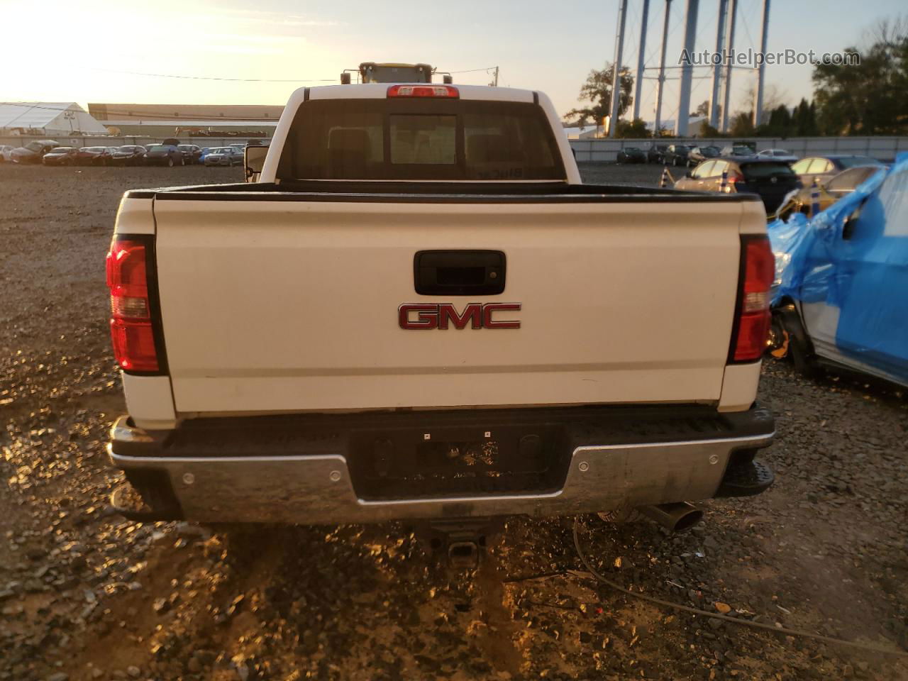 2016 Gmc Sierra K2500 Sle White vin: 1GT22SEG7GZ428027