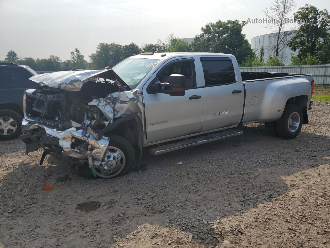 2016 Gmc Sierra K3500 Silver vin: 1GT42VC89GF188373