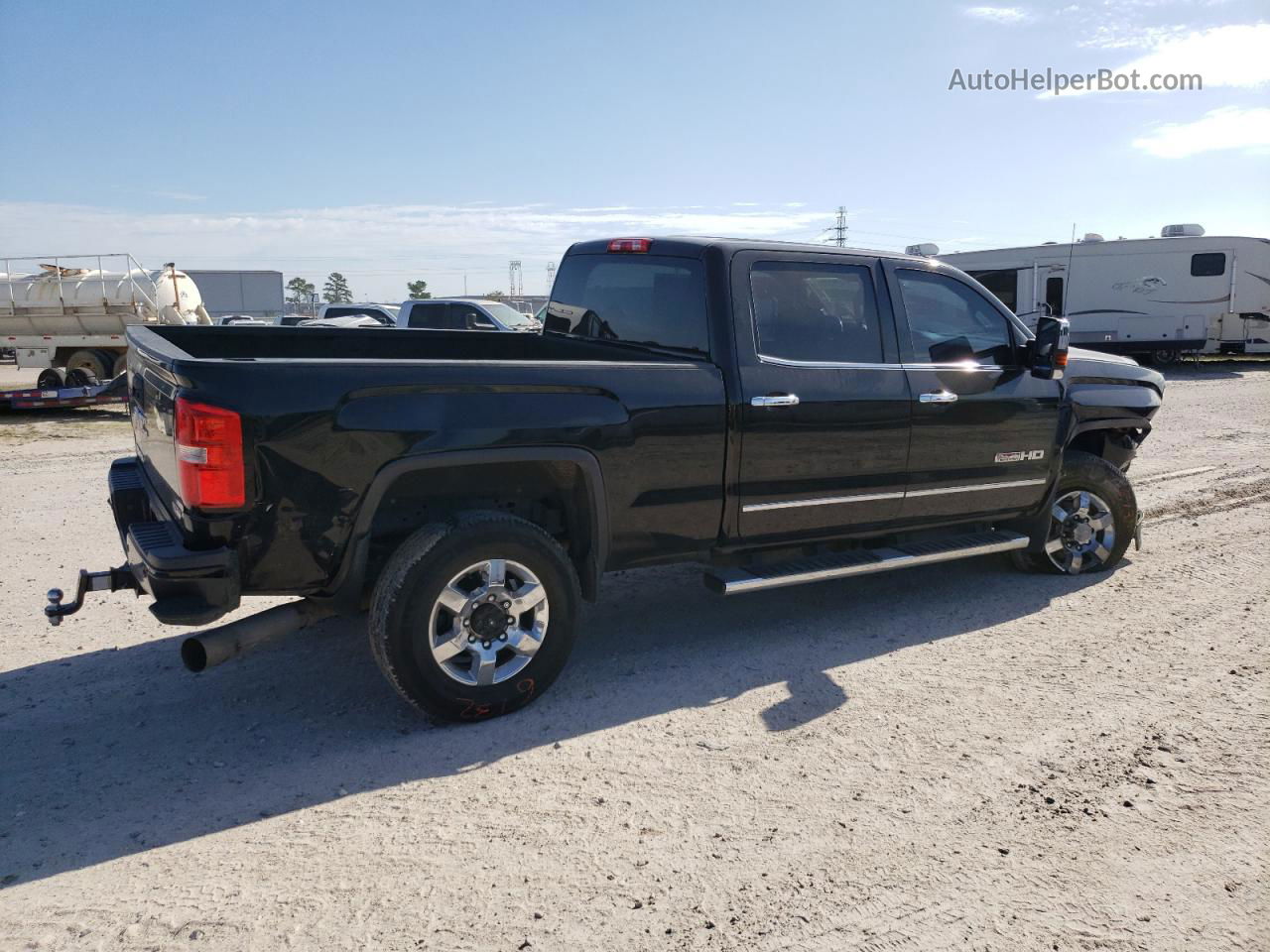 2016 Gmc Sierra K3500 Slt Черный vin: 1GT42XC85GF129977