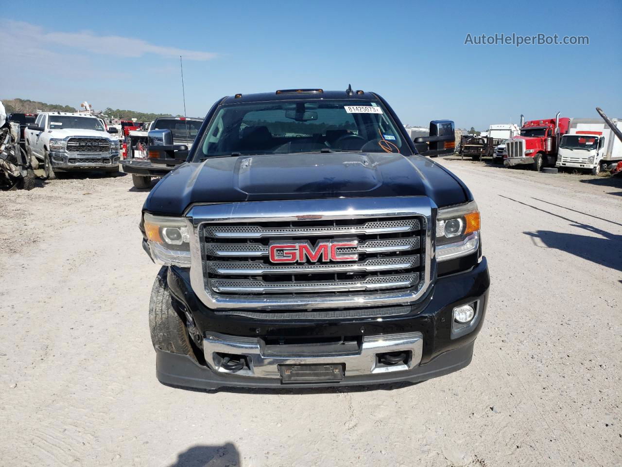 2016 Gmc Sierra K3500 Slt Черный vin: 1GT42XC85GF129977