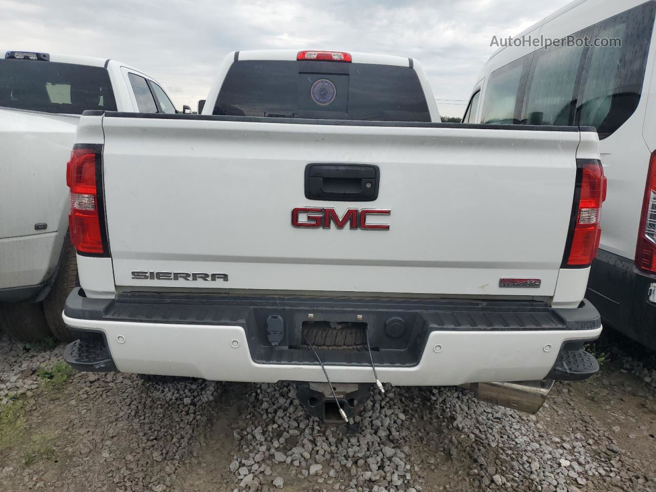 2016 Gmc Sierra K3500 Slt Белый vin: 1GT42XC85GF308245