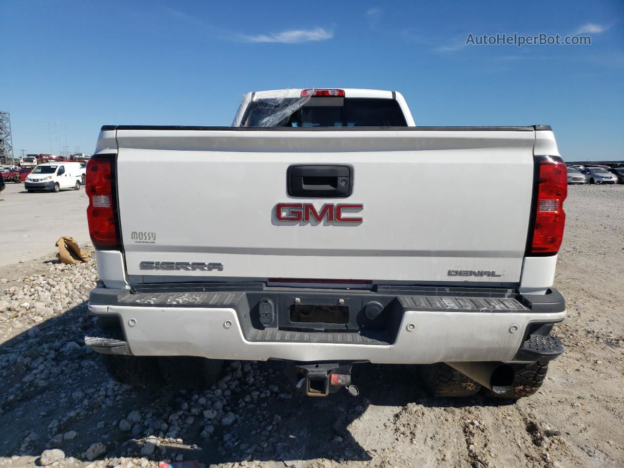 2016 Gmc Sierra K3500 Denali White vin: 1GT42YE89GF148079