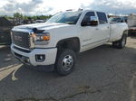 2016 Gmc Sierra K3500 Denali White vin: 1GT42YE89GF233259