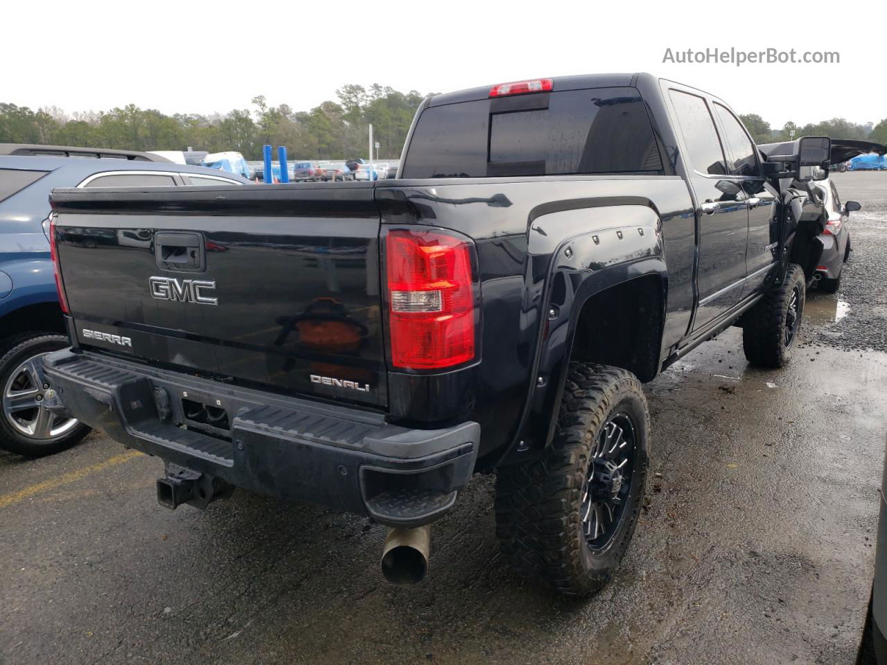 2016 Gmc Sierra K3500 Denali Black vin: 1GT42YE8XGF123840