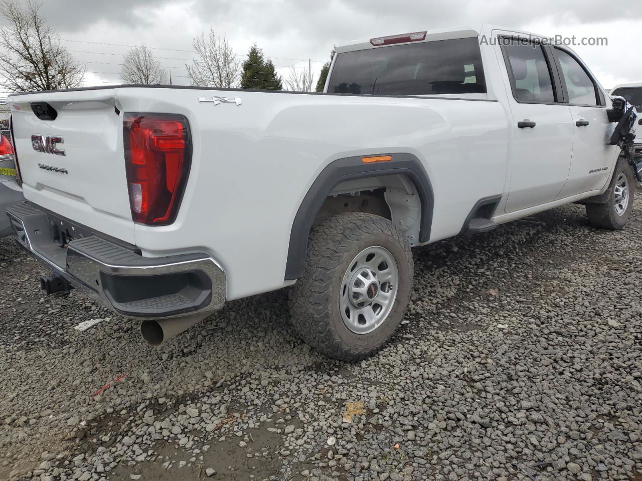 2020 Gmc Sierra K2500 Heavy Duty White vin: 1GT49LEY4LF317191