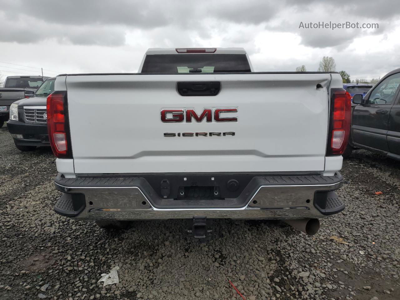 2020 Gmc Sierra K2500 Heavy Duty White vin: 1GT49LEY4LF317191