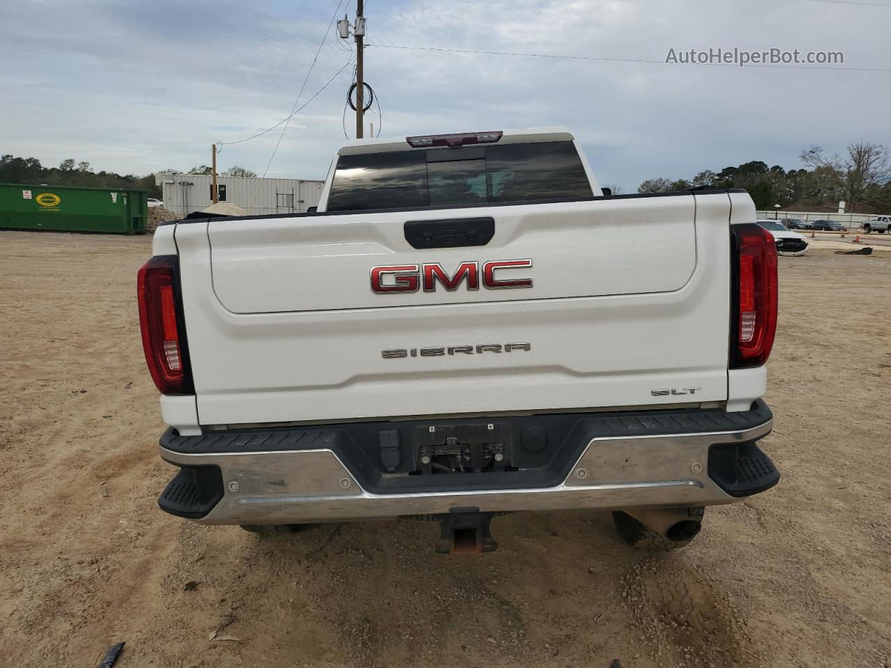 2020 Gmc Sierra K2500 Slt White vin: 1GT49NE71LF228732