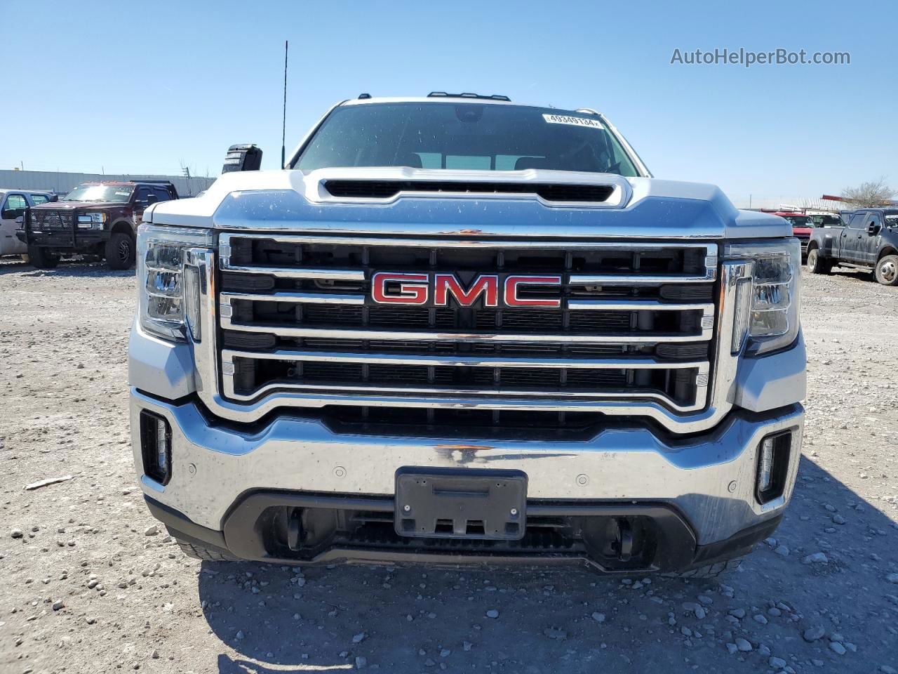 2020 Gmc Sierra K2500 Slt Silver vin: 1GT49NEY8LF130712