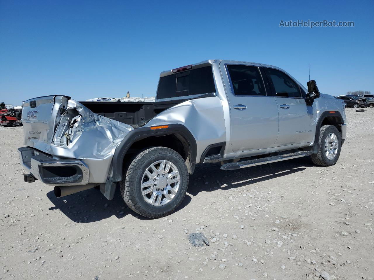 2020 Gmc Sierra K2500 Slt Silver vin: 1GT49NEY8LF130712