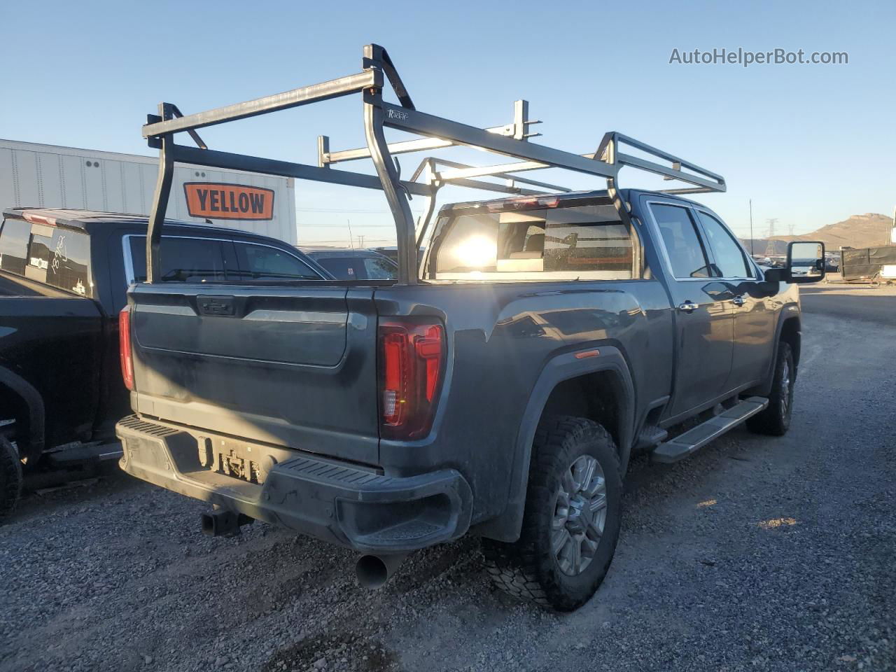 2020 Gmc Sierra K2500 Denali Gray vin: 1GT49REY1LF118523