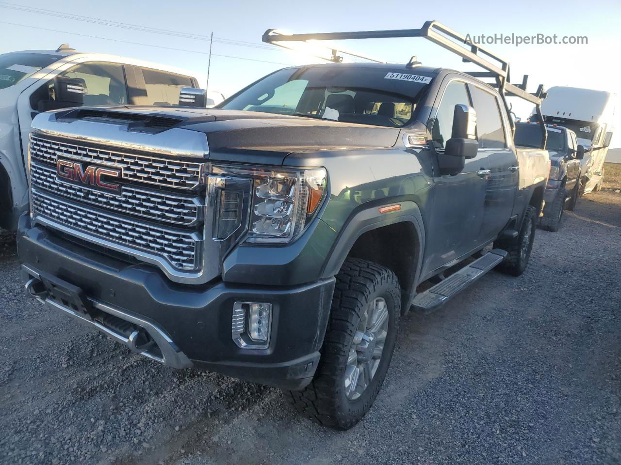 2020 Gmc Sierra K2500 Denali Gray vin: 1GT49REY1LF118523