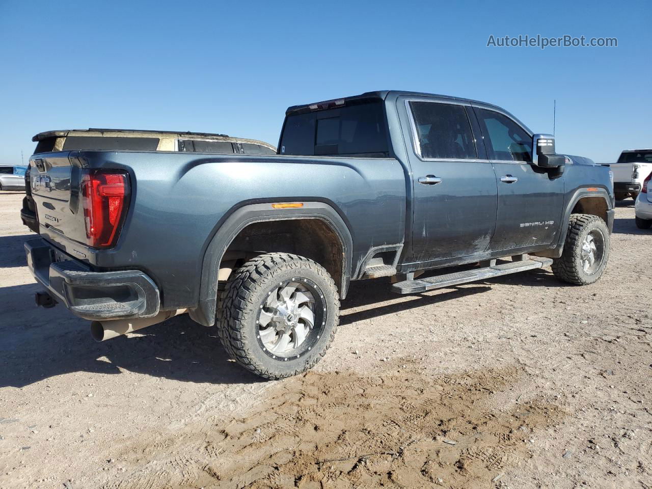 2020 Gmc Sierra K2500 Denali Black vin: 1GT49REY3LF153256