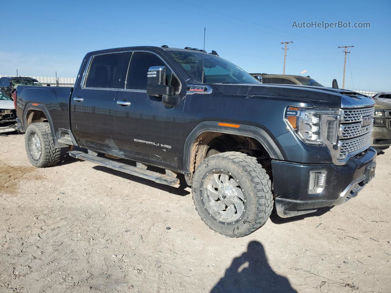 2020 Gmc Sierra K2500 Denali Черный vin: 1GT49REY3LF153256