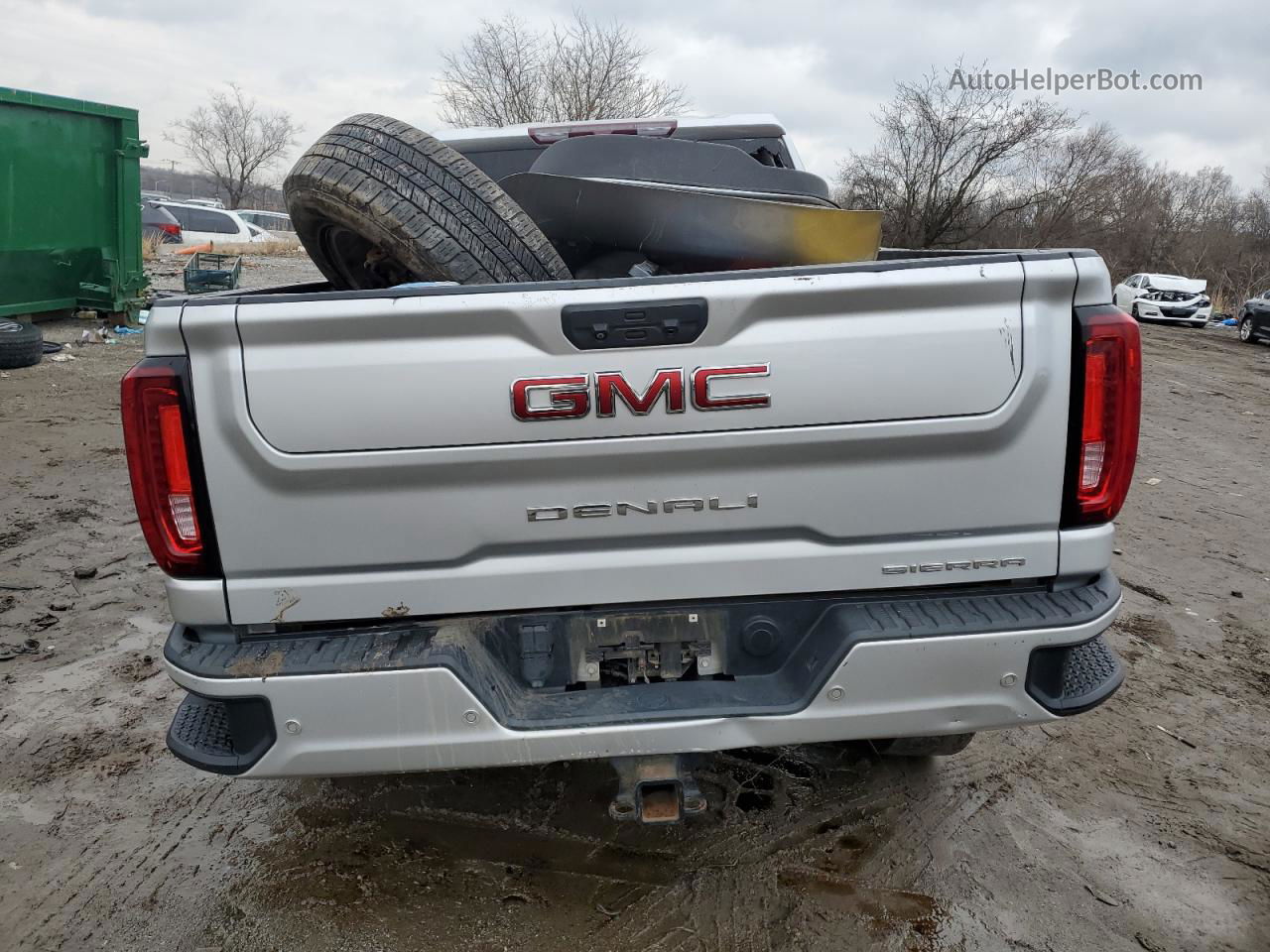 2020 Gmc Sierra K2500 Denali Silver vin: 1GT49REY8LF134945