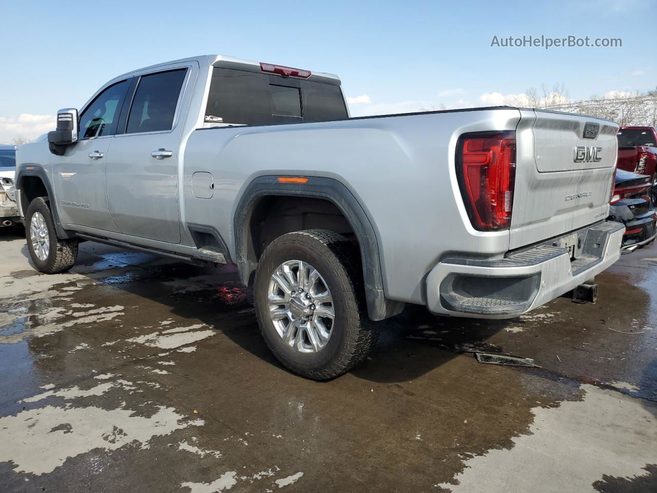 2020 Gmc Sierra K2500 Denali Silver vin: 1GT49REY8LF203827