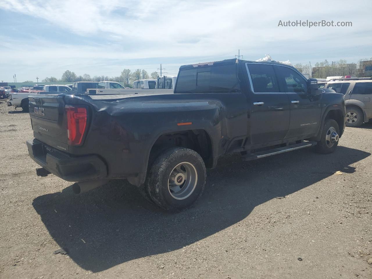 2020 Gmc Sierra K3500 Denali Black vin: 1GT49WEY7LF338053