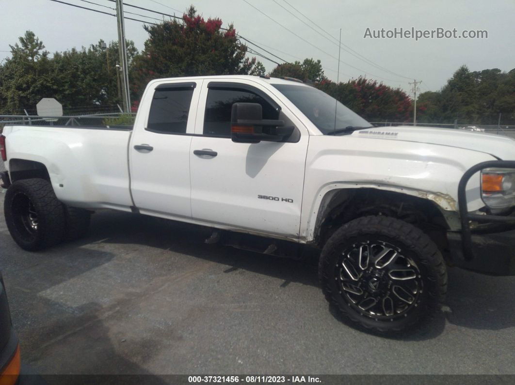 2016 Gmc Sierra 3500hd   White vin: 1GT52VC83GZ146378