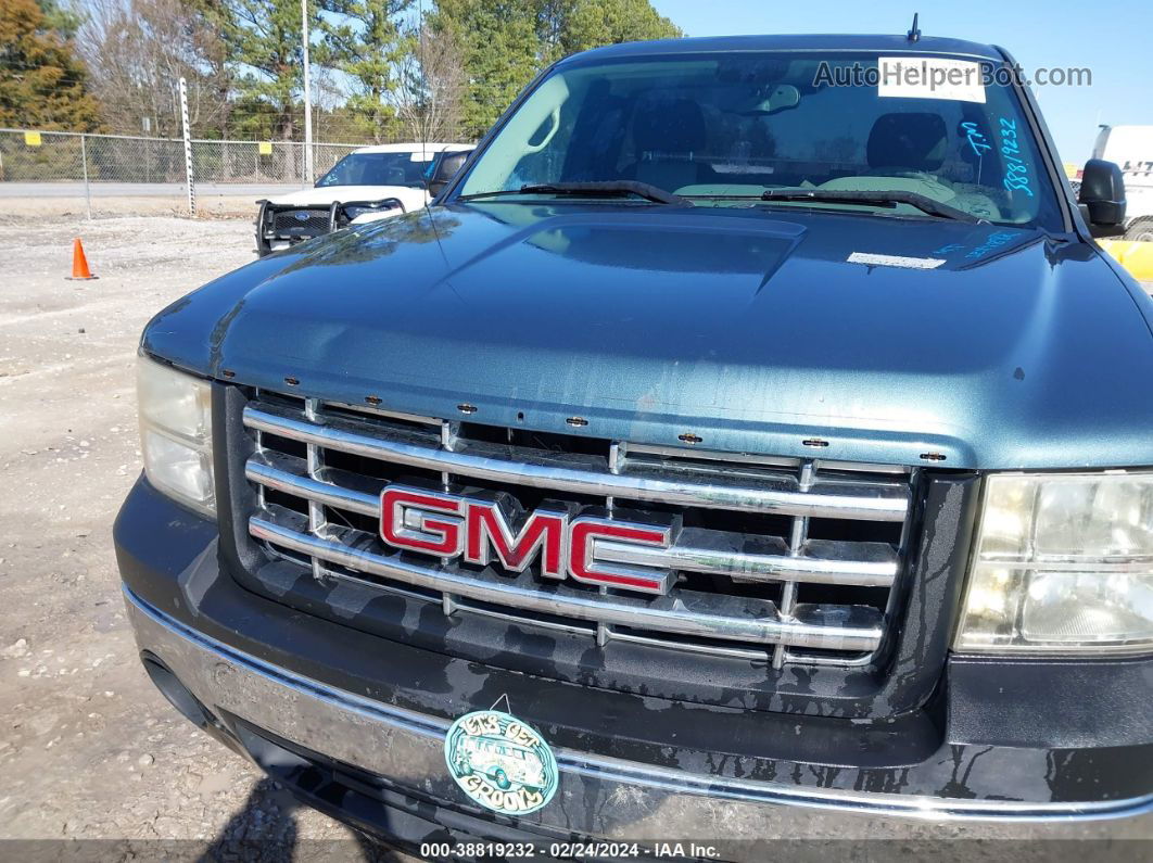 2007 Gmc Sierra 1500 Work Truck Green vin: 1GTEC14C07Z643624