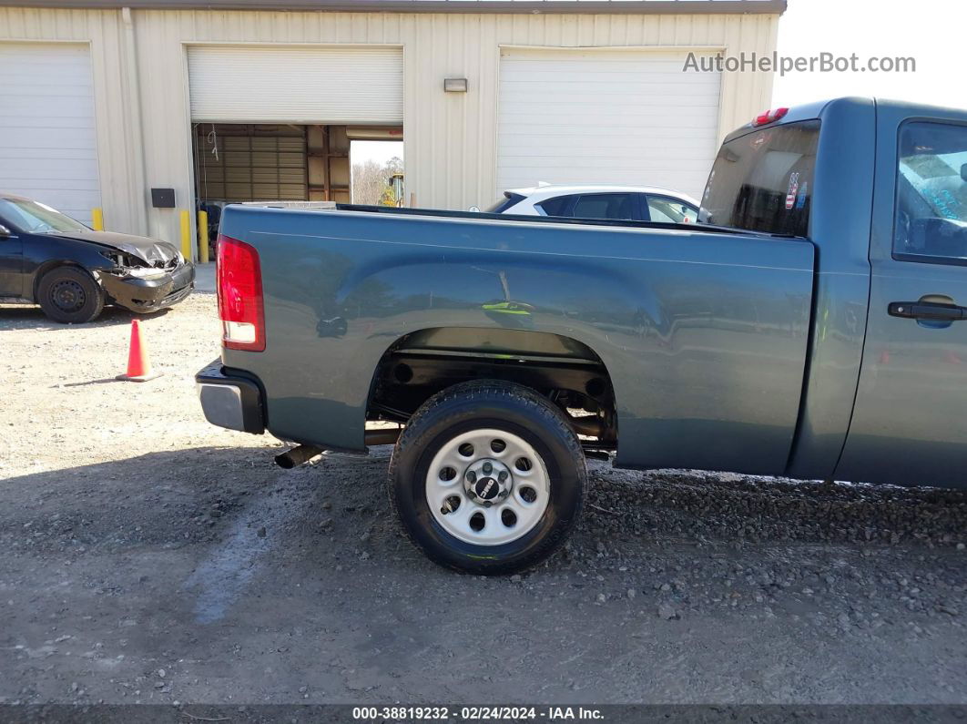 2007 Gmc Sierra 1500 Work Truck Green vin: 1GTEC14C07Z643624