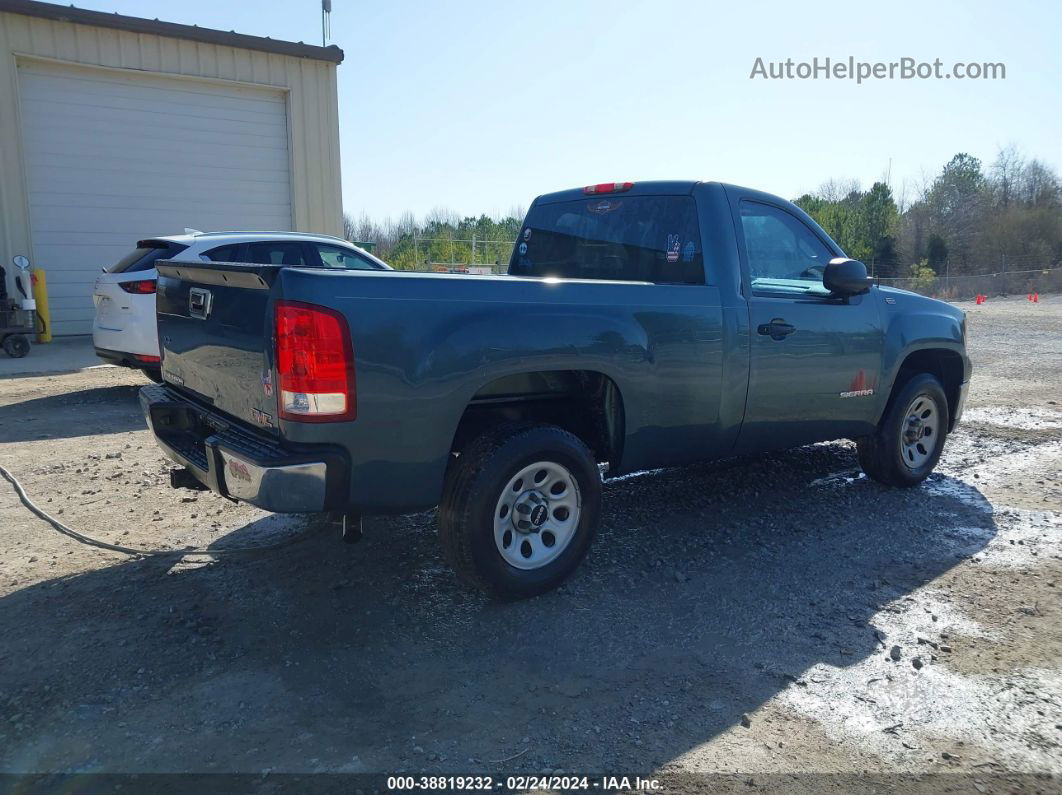 2007 Gmc Sierra 1500 Work Truck Green vin: 1GTEC14C07Z643624