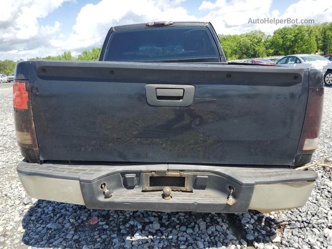 2008 Gmc Sierra C1500 Black vin: 1GTEC14C08Z189165