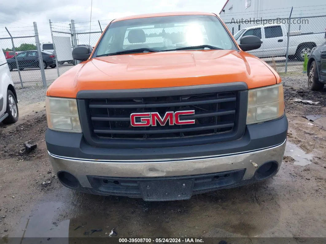 2008 Gmc Sierra 1500 Work Truck Orange vin: 1GTEC14C38Z150036