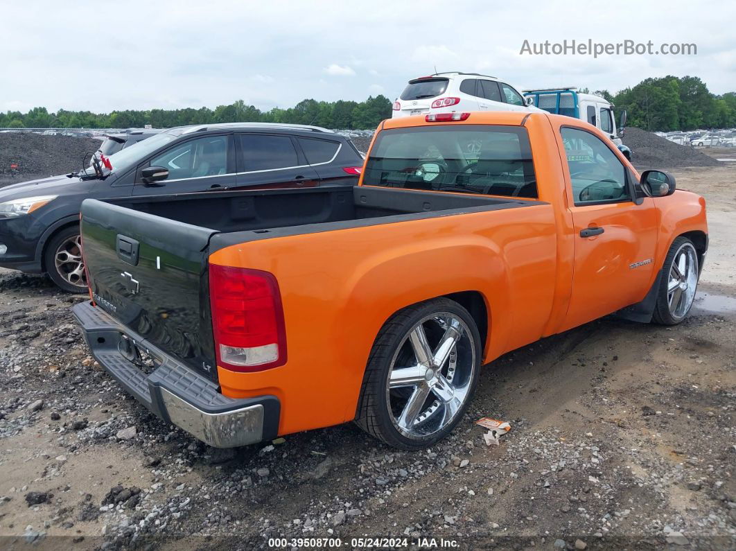 2008 Gmc Sierra 1500 Work Truck Orange vin: 1GTEC14C38Z150036