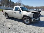 2008 Gmc Sierra C1500 Silver vin: 1GTEC14C78Z175327