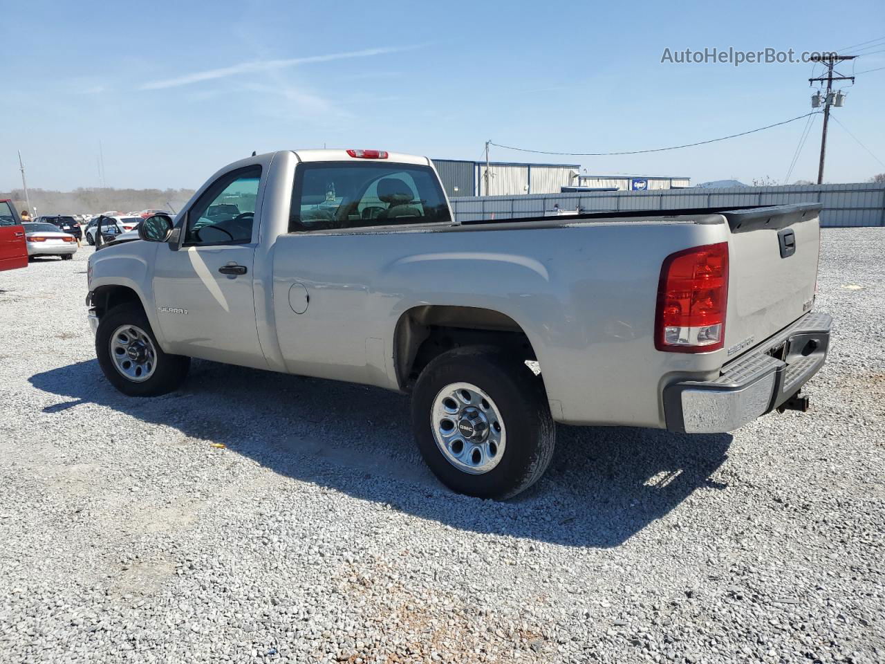 2008 Gmc Sierra C1500 Silver vin: 1GTEC14C78Z175327