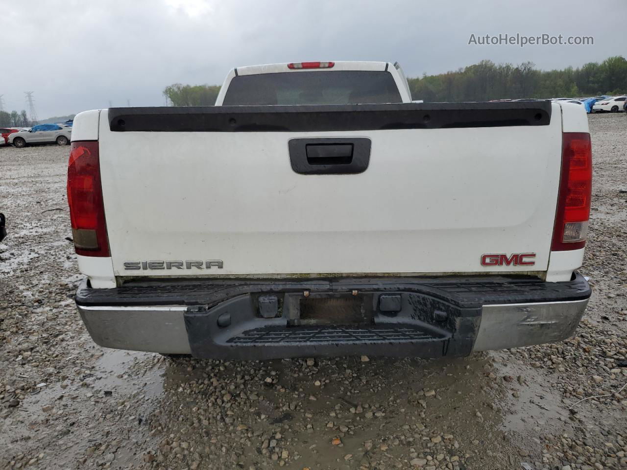 2008 Gmc Sierra C1500 Белый vin: 1GTEC14C78Z306692