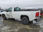 2008 Gmc Sierra C1500 White vin: 1GTEC14C78Z901106