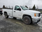 2008 Gmc Sierra C1500 White vin: 1GTEC14C78Z901106